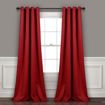 Lush Decor Insulated 100% Blackout Window Curtains Set