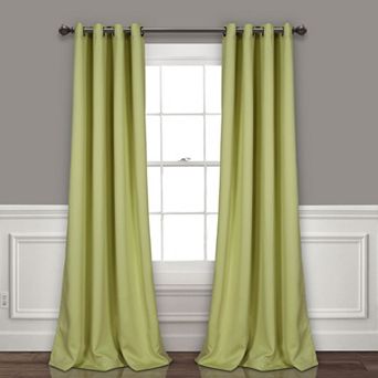 Lush Decor Insulated 100% Blackout Window Curtains Set