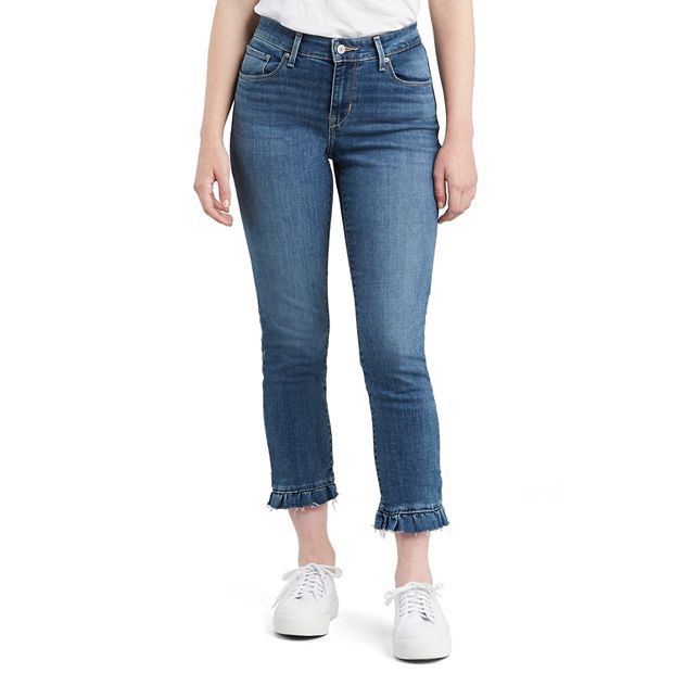 Kohl's levi's mid on sale rise skinny jeans