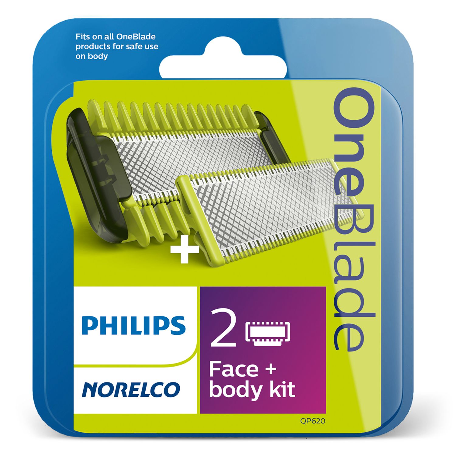 philips norelco oneblade for head