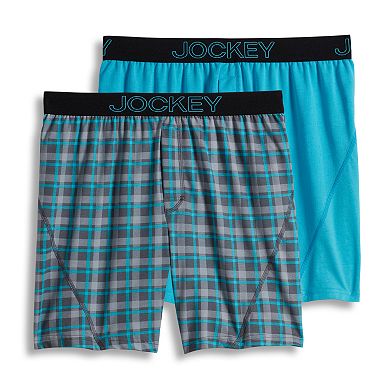 Men's Jockey® 2-pack Knit No Bunch Boxers™