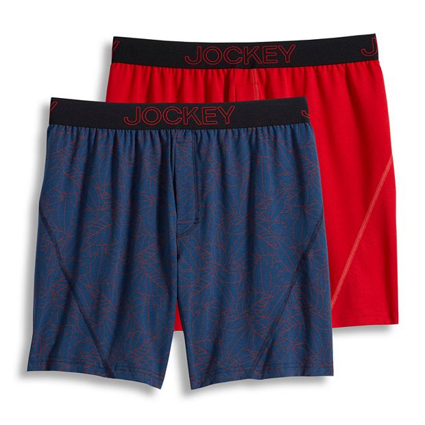 Jockey Rib Knit Boxer Brief 2-Pack - Westport Big & Tall