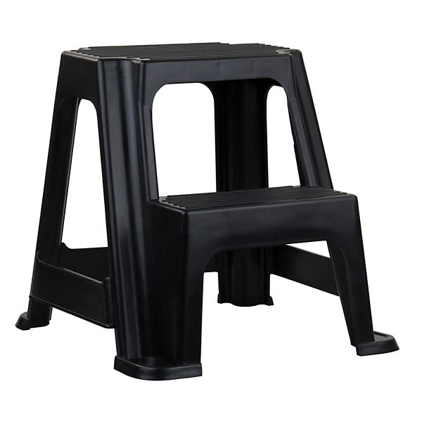 Home Basics 2Step Plastic Step Stool