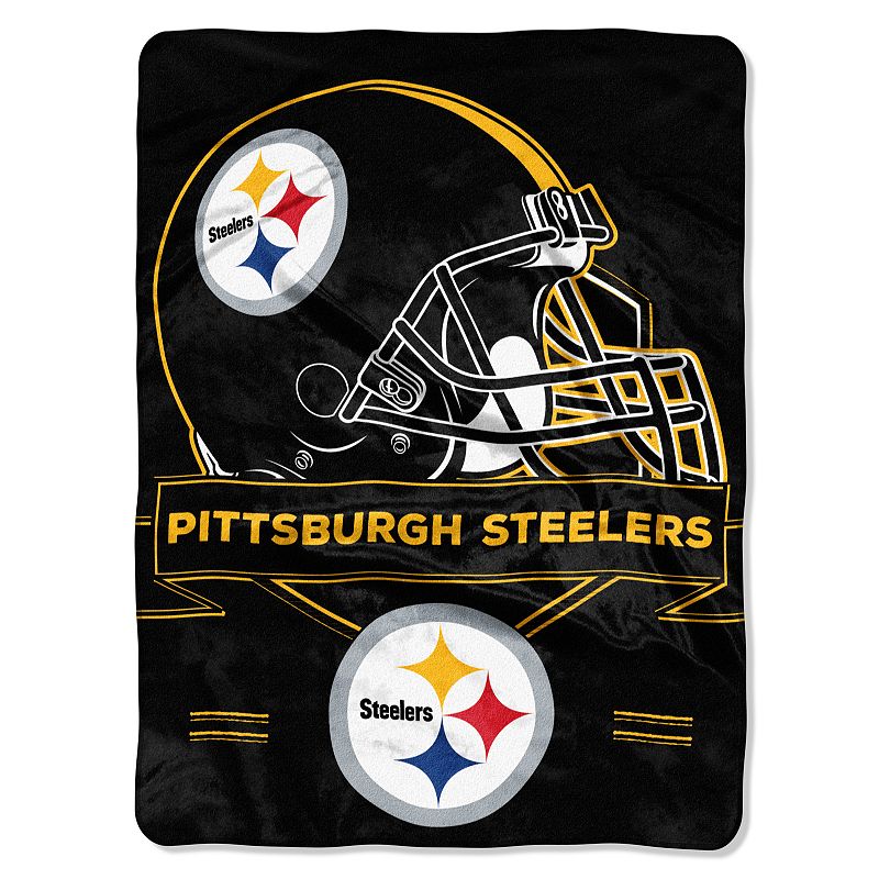 Pittsburgh Steelers The Northwest Company 60" x 80" Prestige Raschel Blanket - No Size