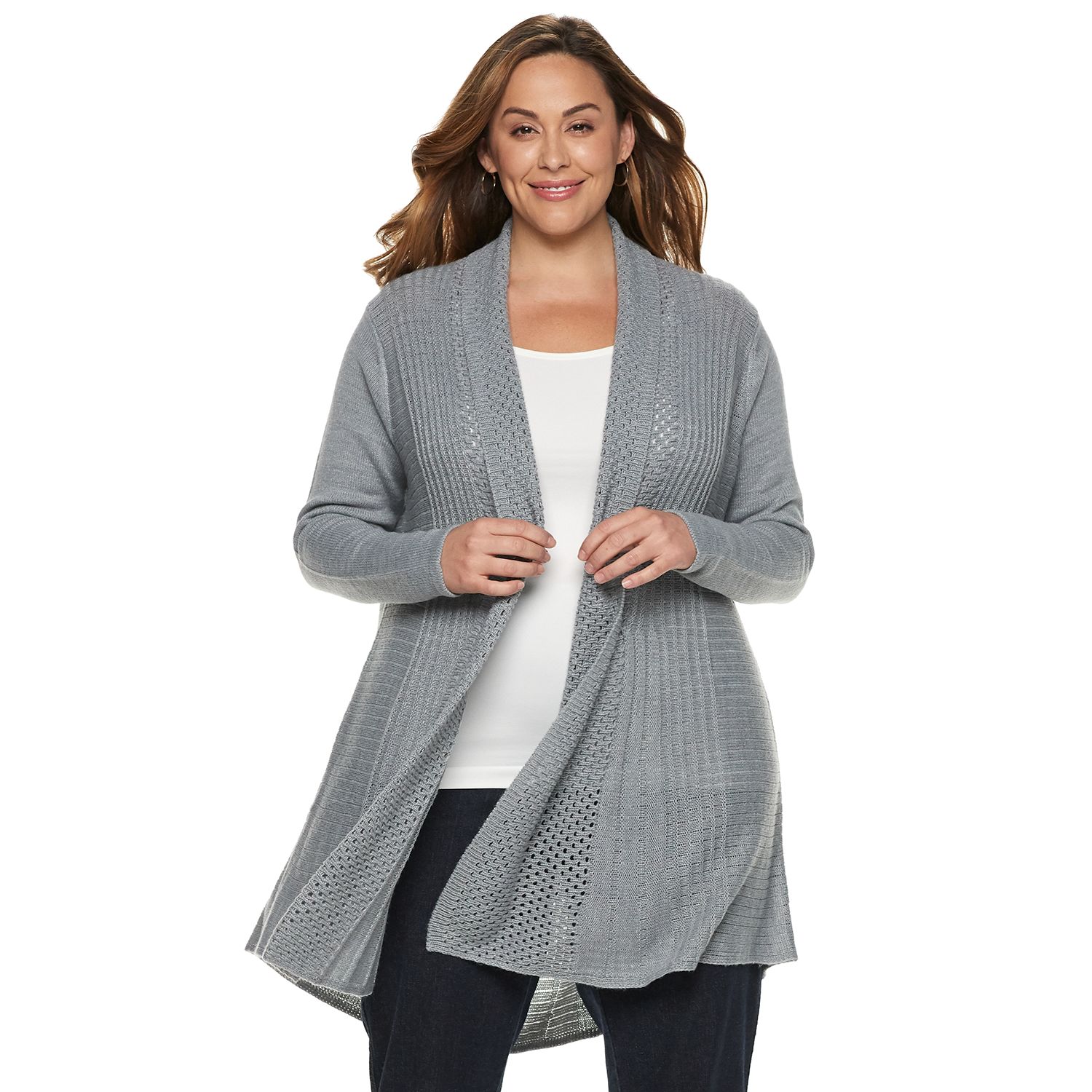 kohls womens plus size sweaters