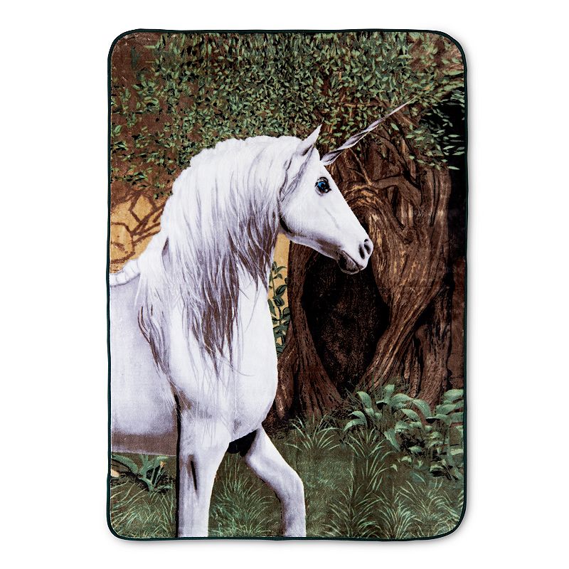 Hi Pile Unicorn Luxury Oversized Throw