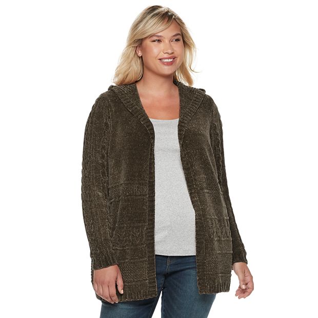 Kohls chenille outlet cardigan