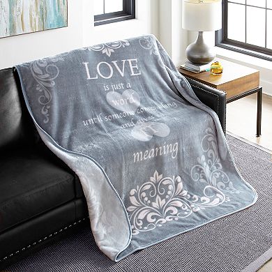 Shavel Home Hi Pile Luxury Oversized Throw