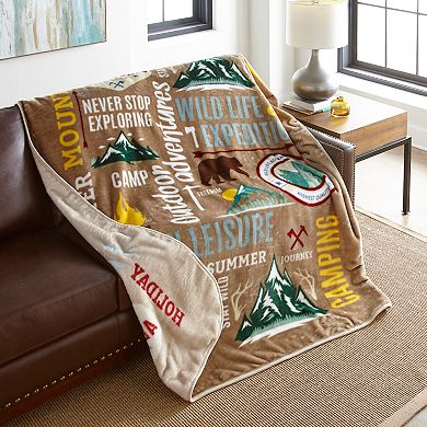 Shavel Home Hi Pile Luxury Oversized Throw