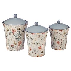 Certified International Mariachi 4 Piece Kitchen Canister Set