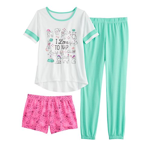 plus size jogger pajama sets