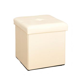 Simplify Small Collapsible Folding Storage Ottoman