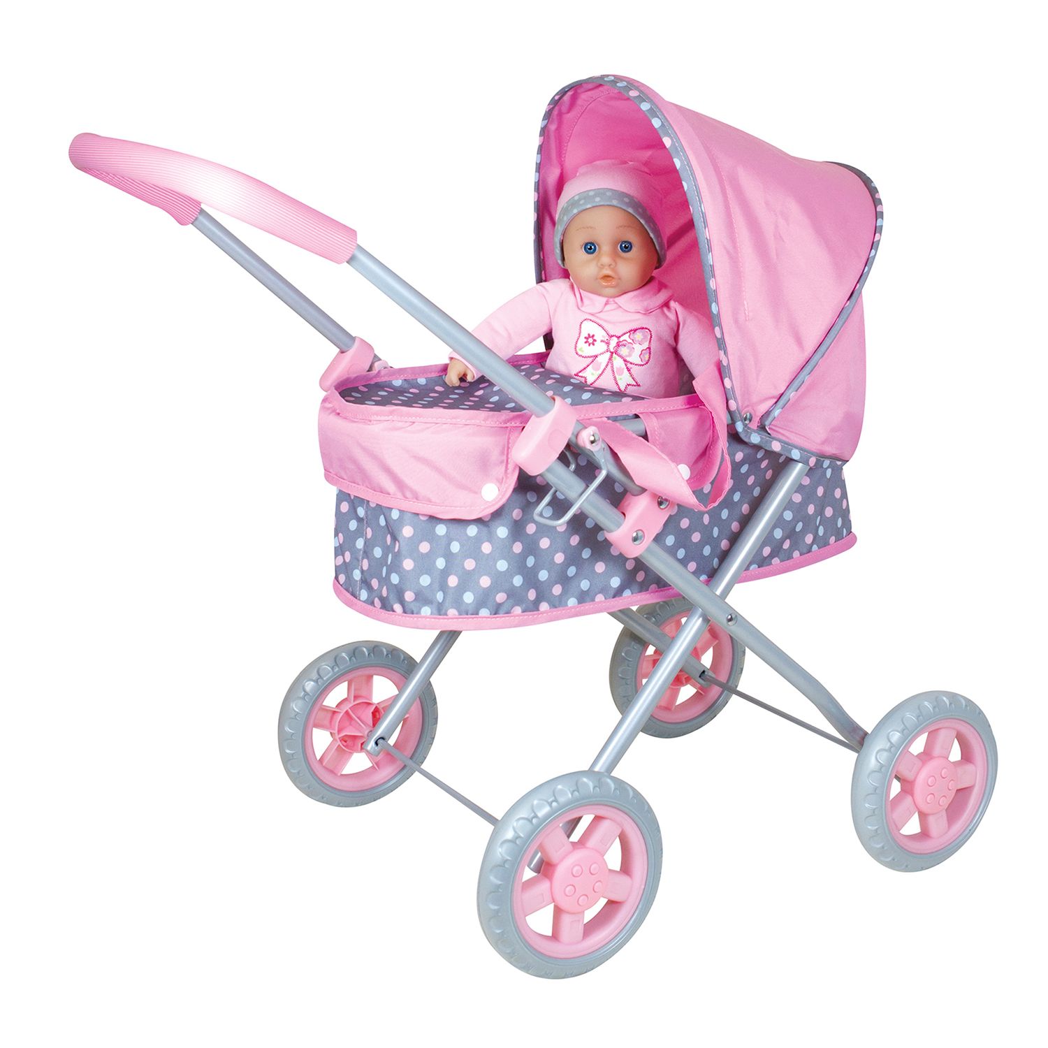 baby doll and stroller set