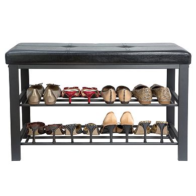 Simplify Bench Shoe Storage Rack 