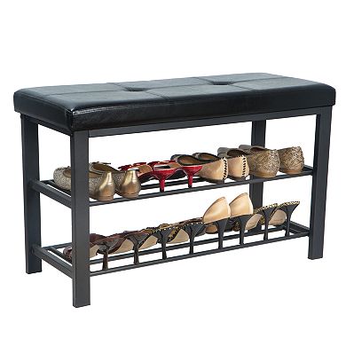 Simplify Bench Shoe Storage Rack 