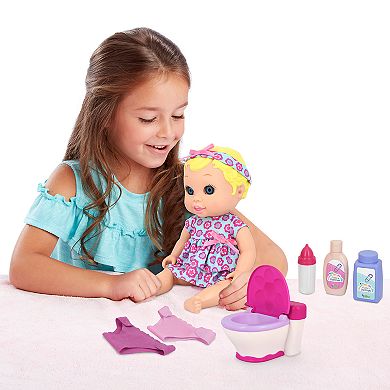 New Adventures Little Darling It's My Potty 11-in. Doll Set