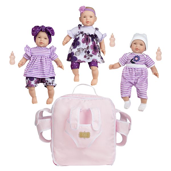 Triplet cheap baby dolls