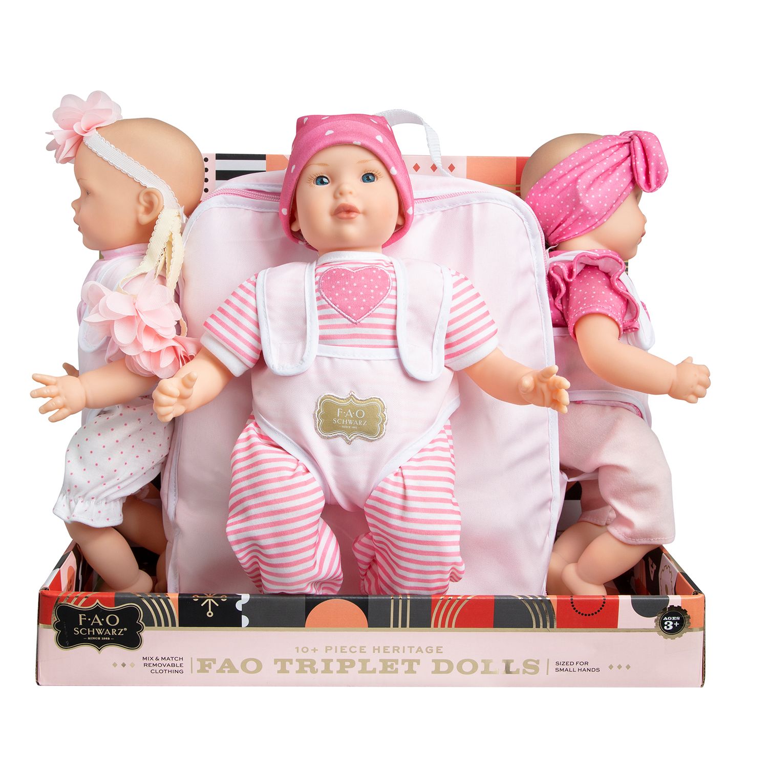 triplet baby dolls