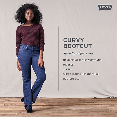 Women s Levi s Curvy Mid Rise Bootcut Jeans