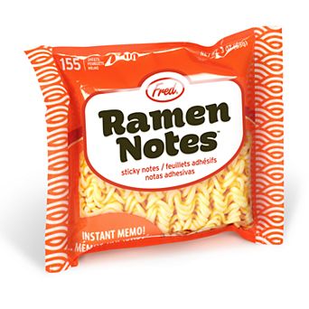 Fred Ramen Notes Sticky Notes