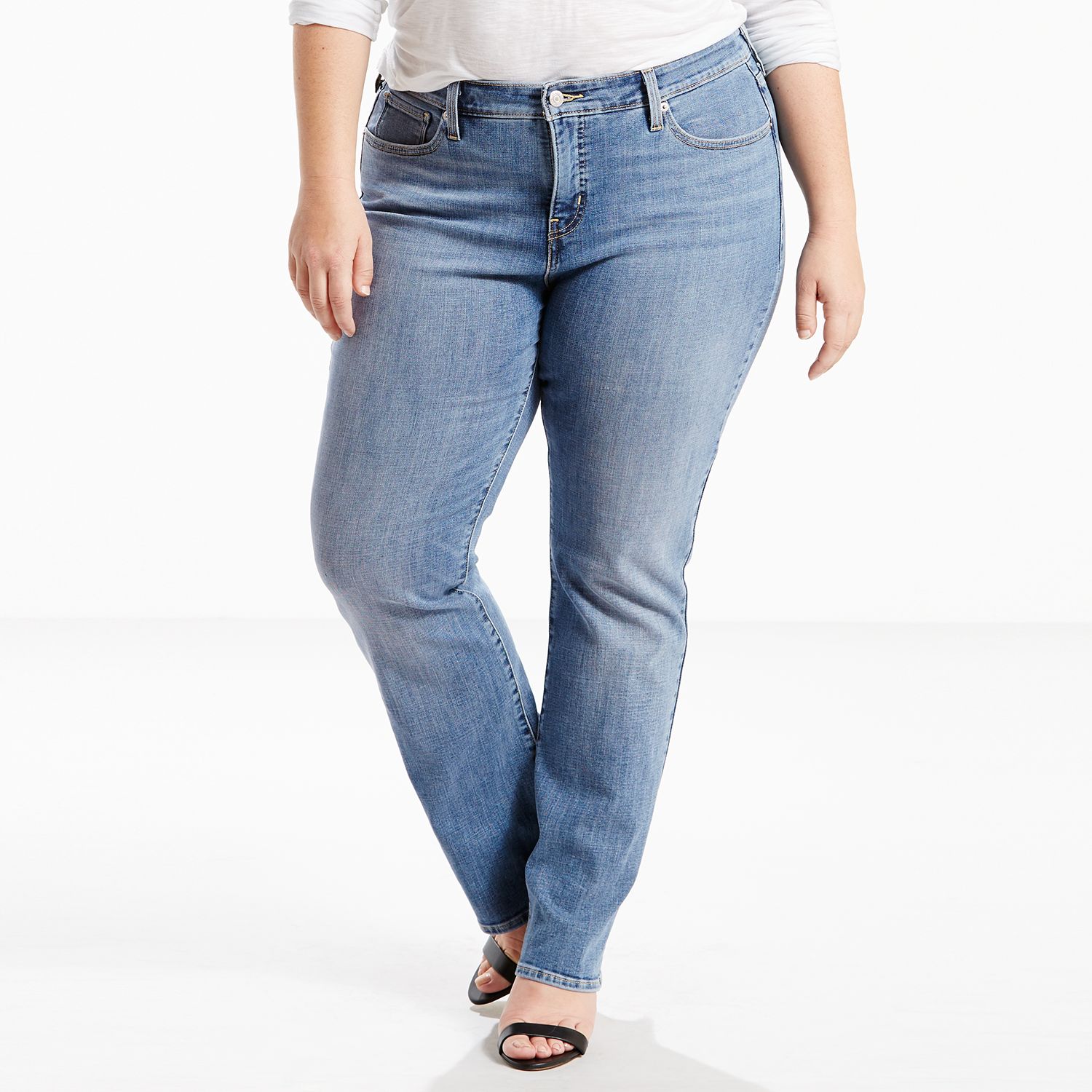 levi's 415 relaxed bootcut jeans plus
