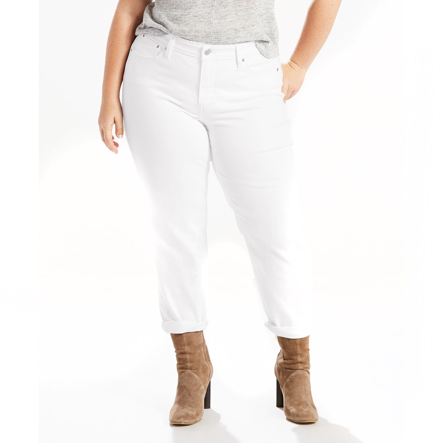 levi's plus size boyfriend jeans