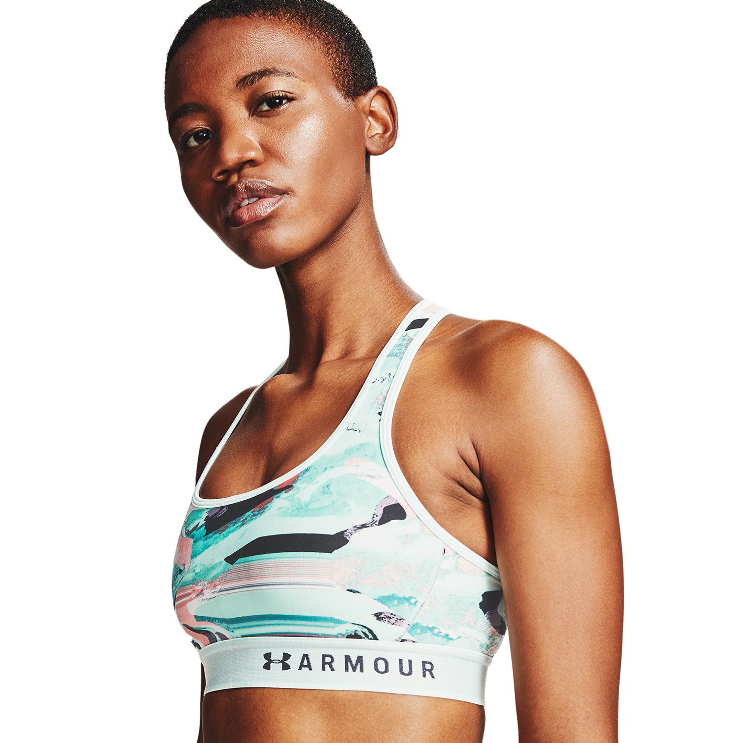 under armour blue sports bra
