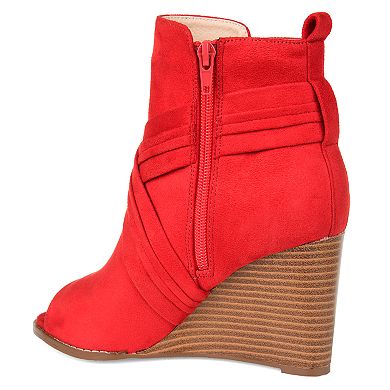 Journee Collection Sabeena Women's Wedge Ankle Boots