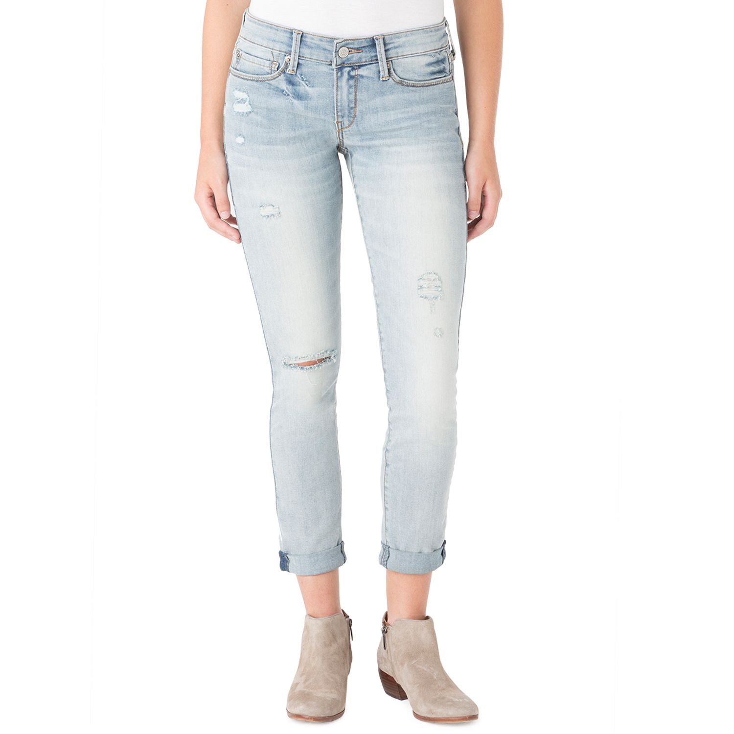 levi's ripped boyfriend jeans