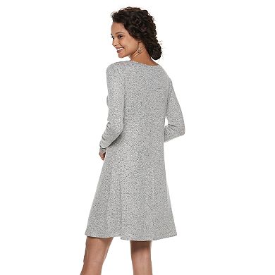 Juniors' SO® Cozy Swing Dress