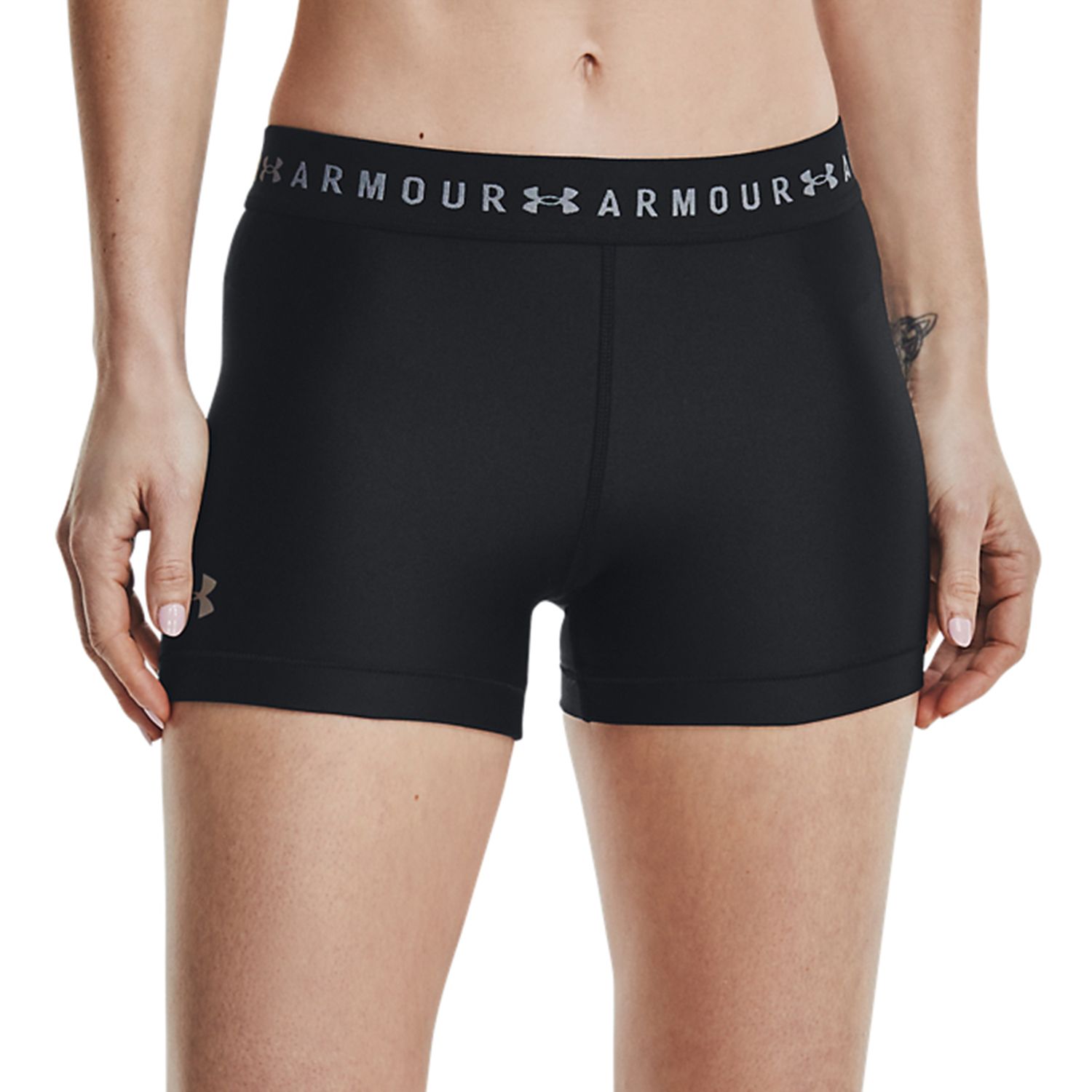 under armour heat gear fitted shorts