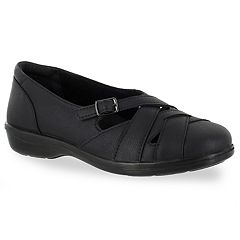 kohls womens black flats