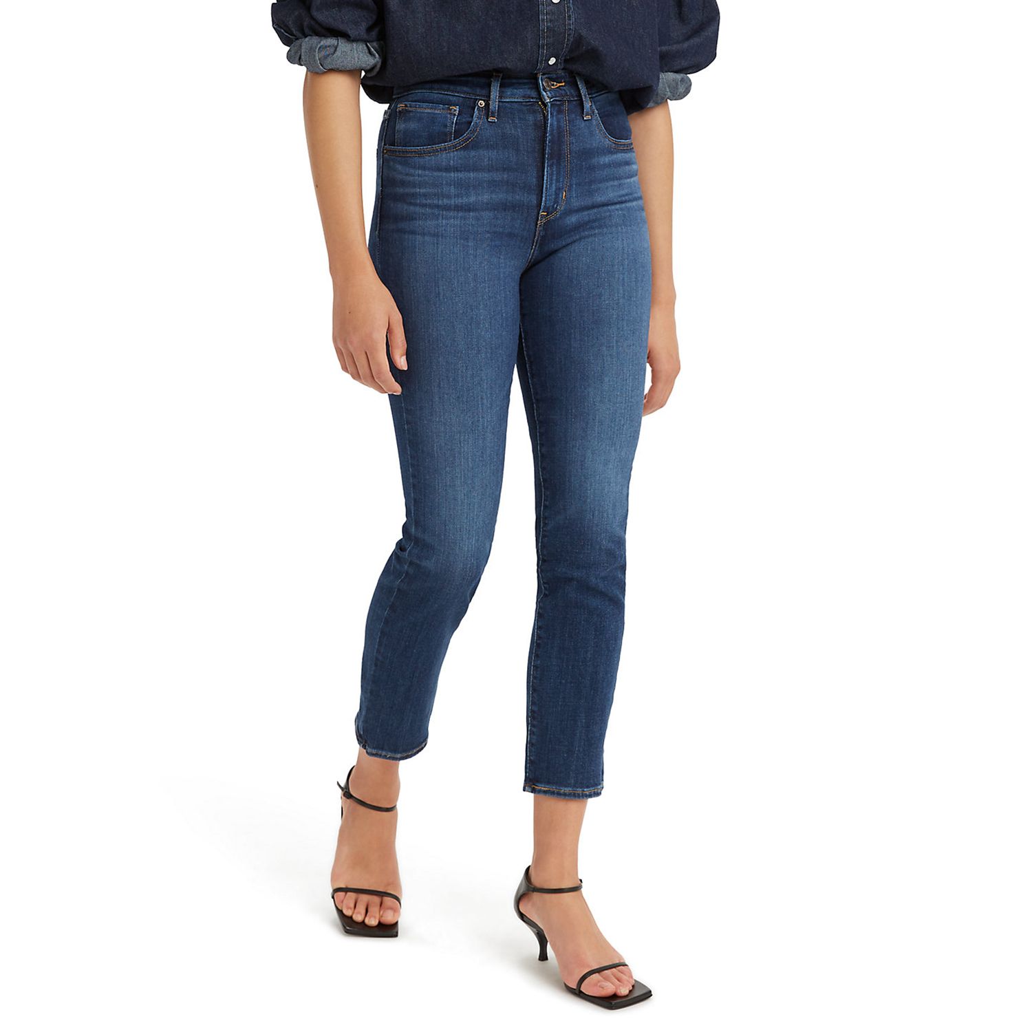 levi's cropped jeans