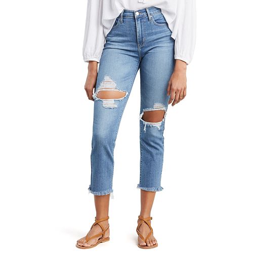 Women's Levi's® 724 High Rise Straight-Leg Crop Jeans