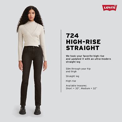 Women's Levi's 724™ High-Waisted Straight-Leg Jeans