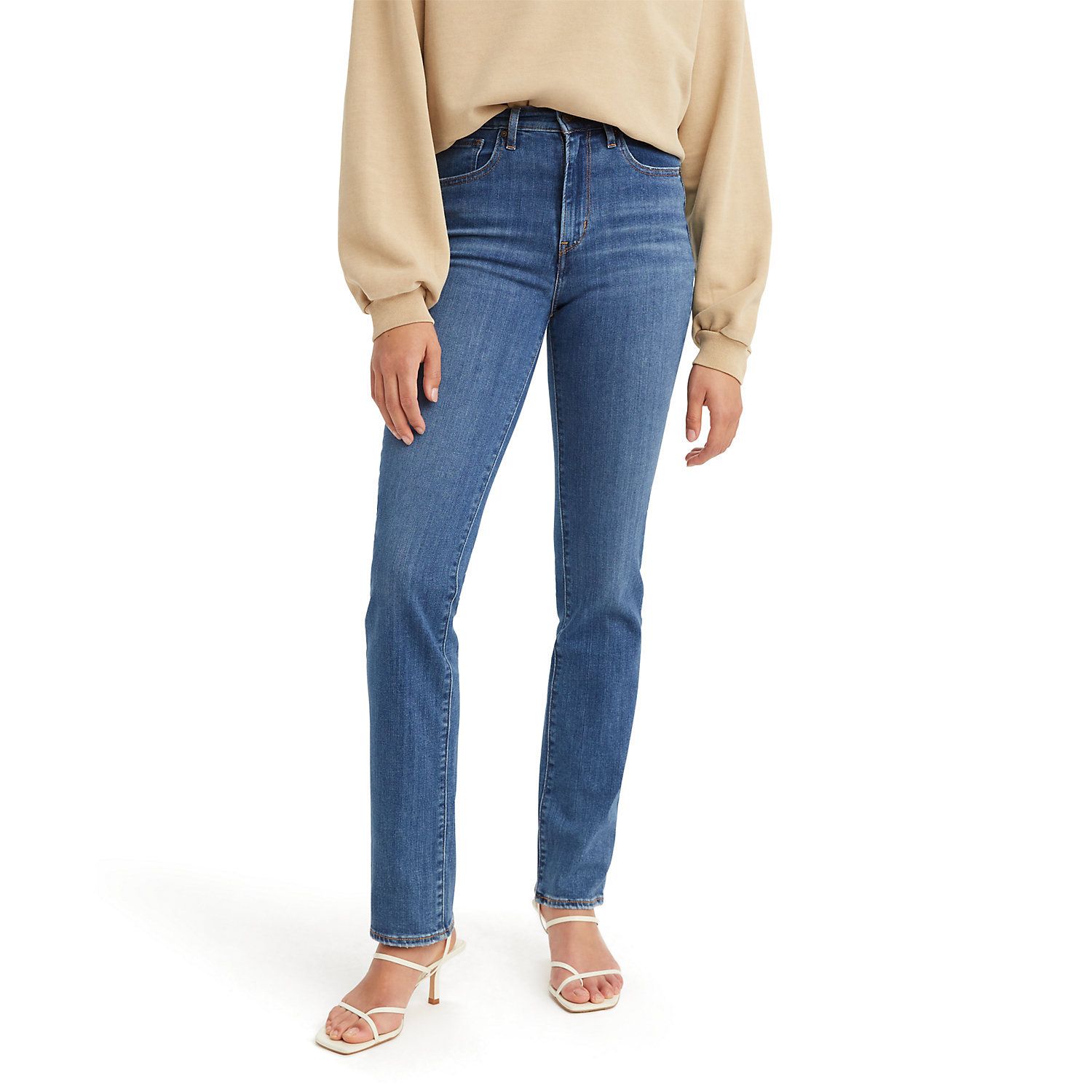 levi's 724 high rise straight leg