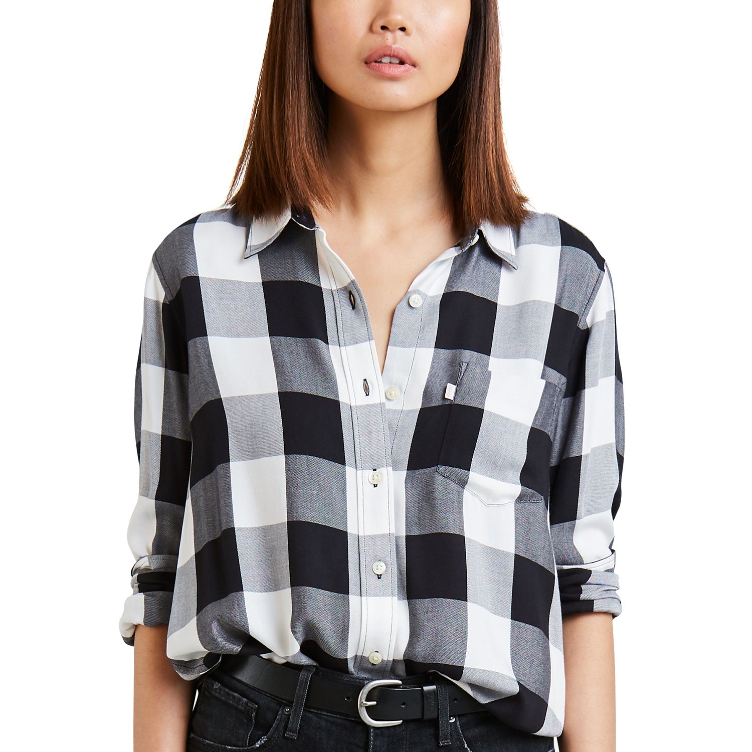 levi's boyfriend fit shirt