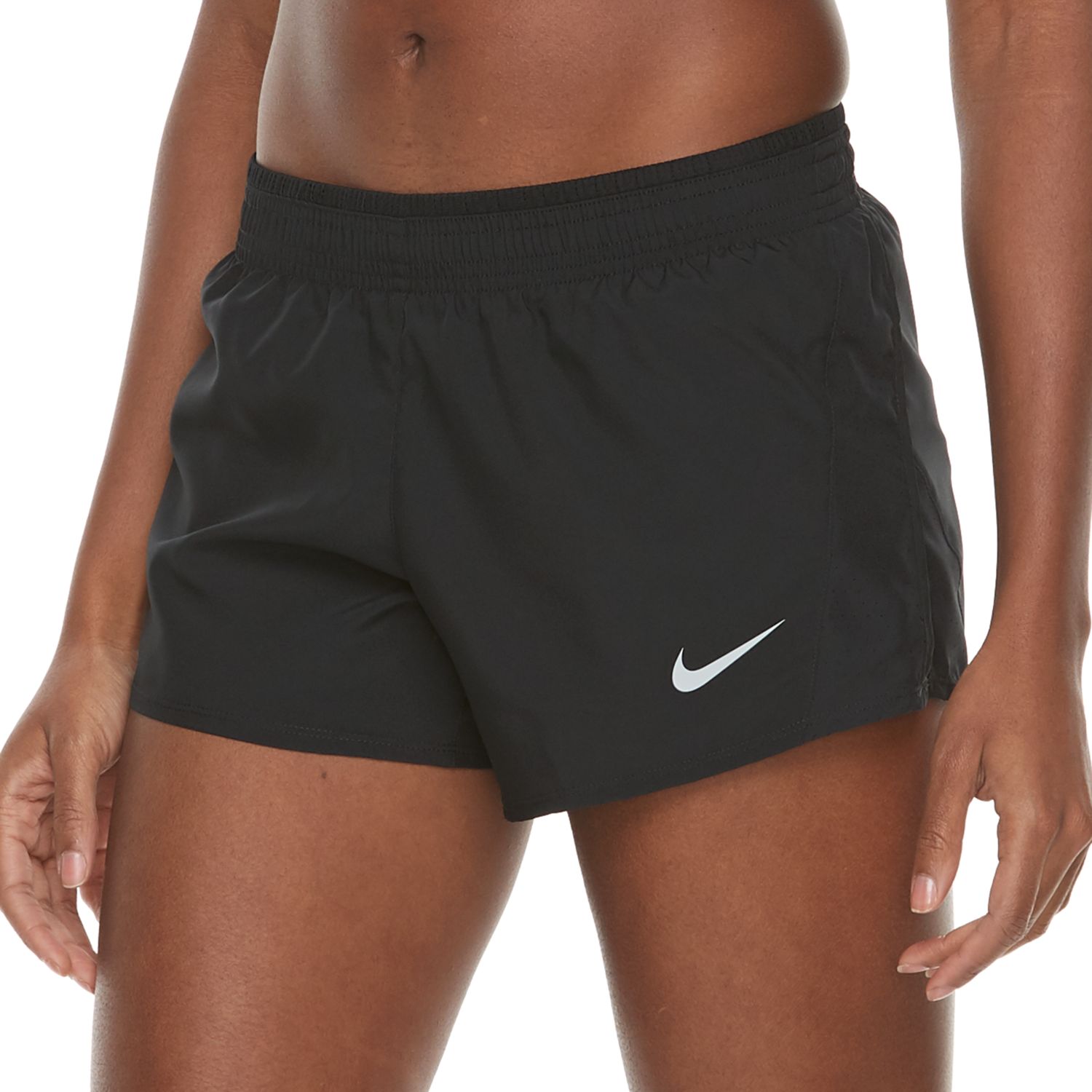 nike running dri fit shorts womens