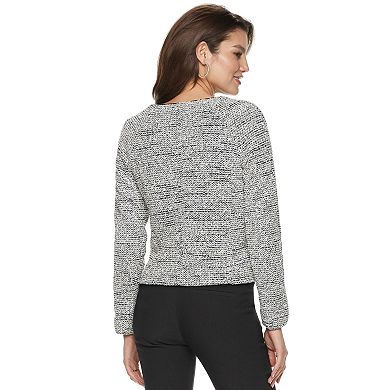 Women's Apt. 9® Boucle Tweed Blazer