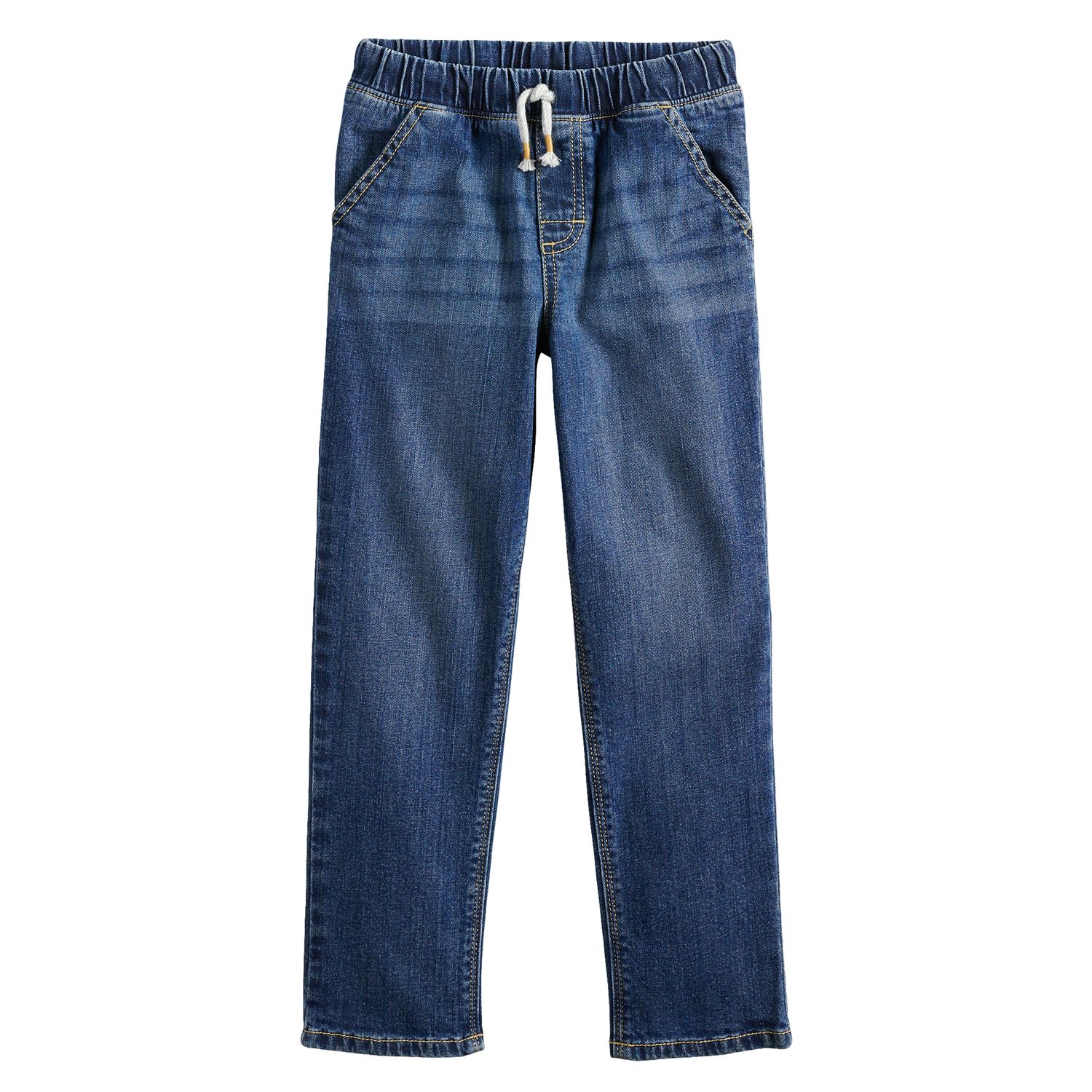 boys husky pull on jeans