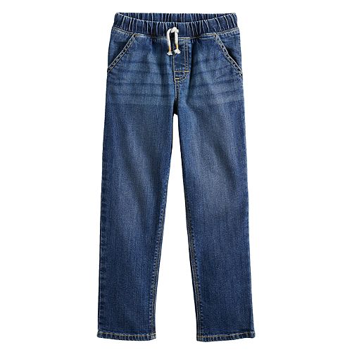 Boys 4-12 Jumping Beans® Pull On Jeans in Regular & Husky