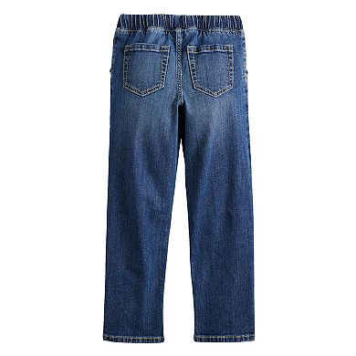 Boys 4-12 Jumping Beans® Pull On Jeans in Regular & Husky