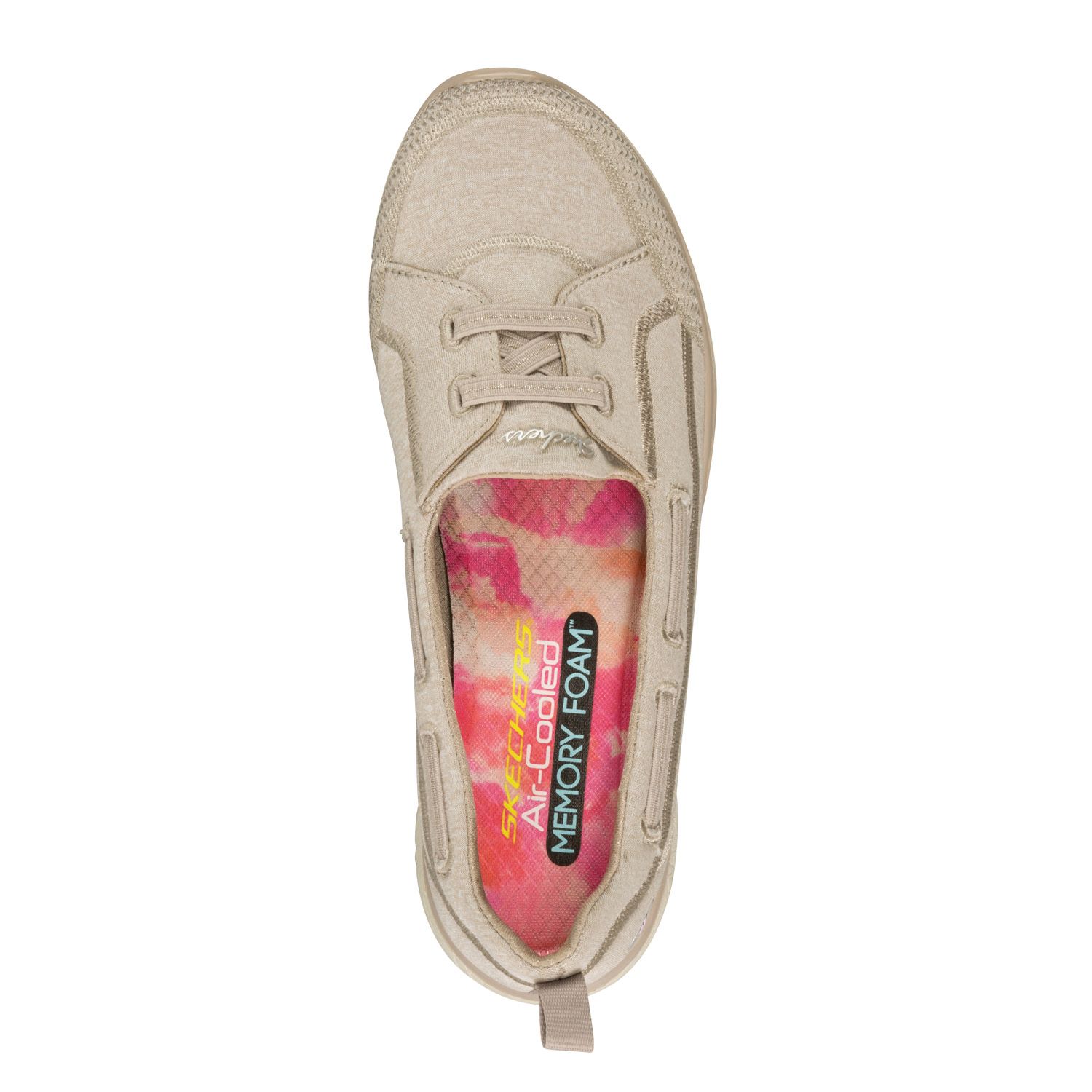 skechers microburst flat gore women's shoes