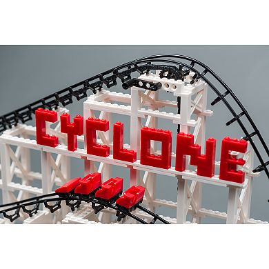 CDX Blocks Brick Construction Cyclone Roller Coaster Building Set