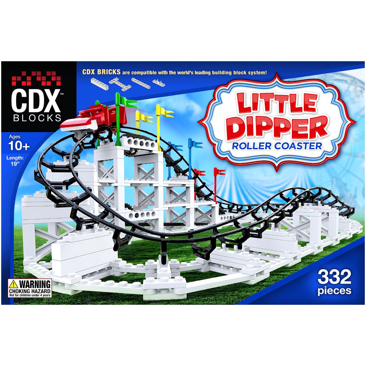 cheap lego roller coaster