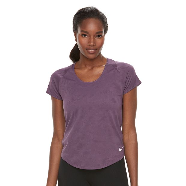 Women's nike cheap breathe running top