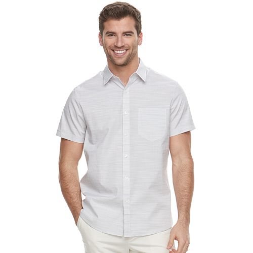 Men's Apt. 9® Premier Flex Slim-Fit Stretch Woven Button-Down Shirt