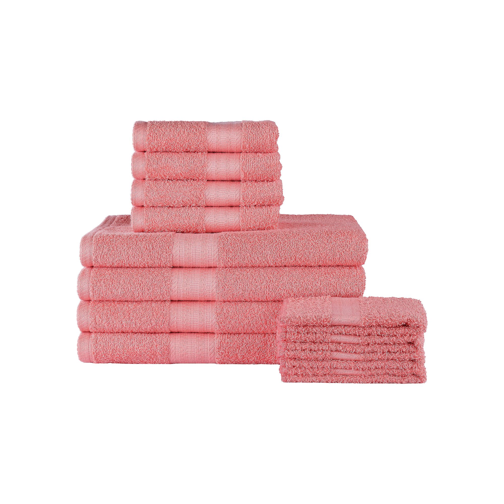 The Big One® 12-piece Bath Towel Set, Pink
