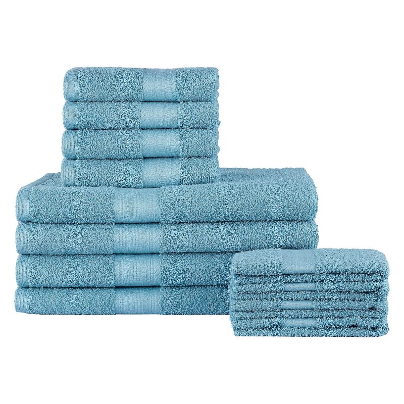 99193094 The Big One 12-pc. Bath Towel Value Pack, Blue, 12 sku 99193094