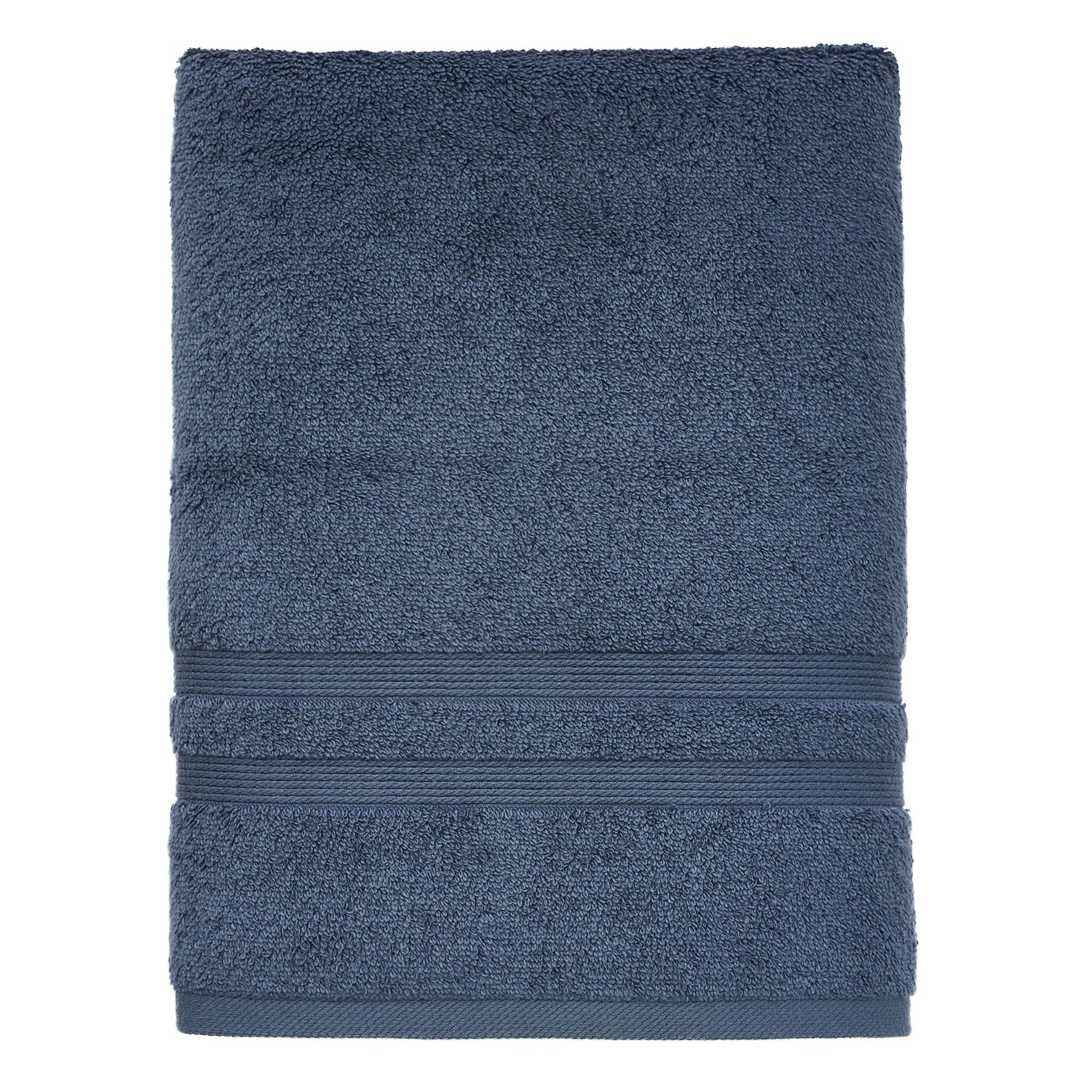 blue bathroom towels